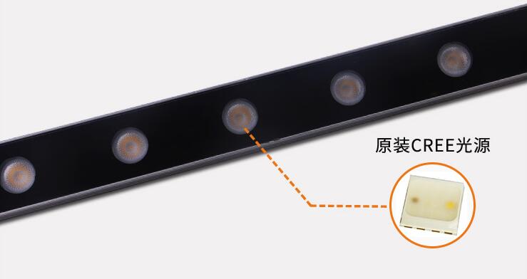 led洗墻燈在實(shí)際應(yīng)用多個部分的情況如何？(圖2)